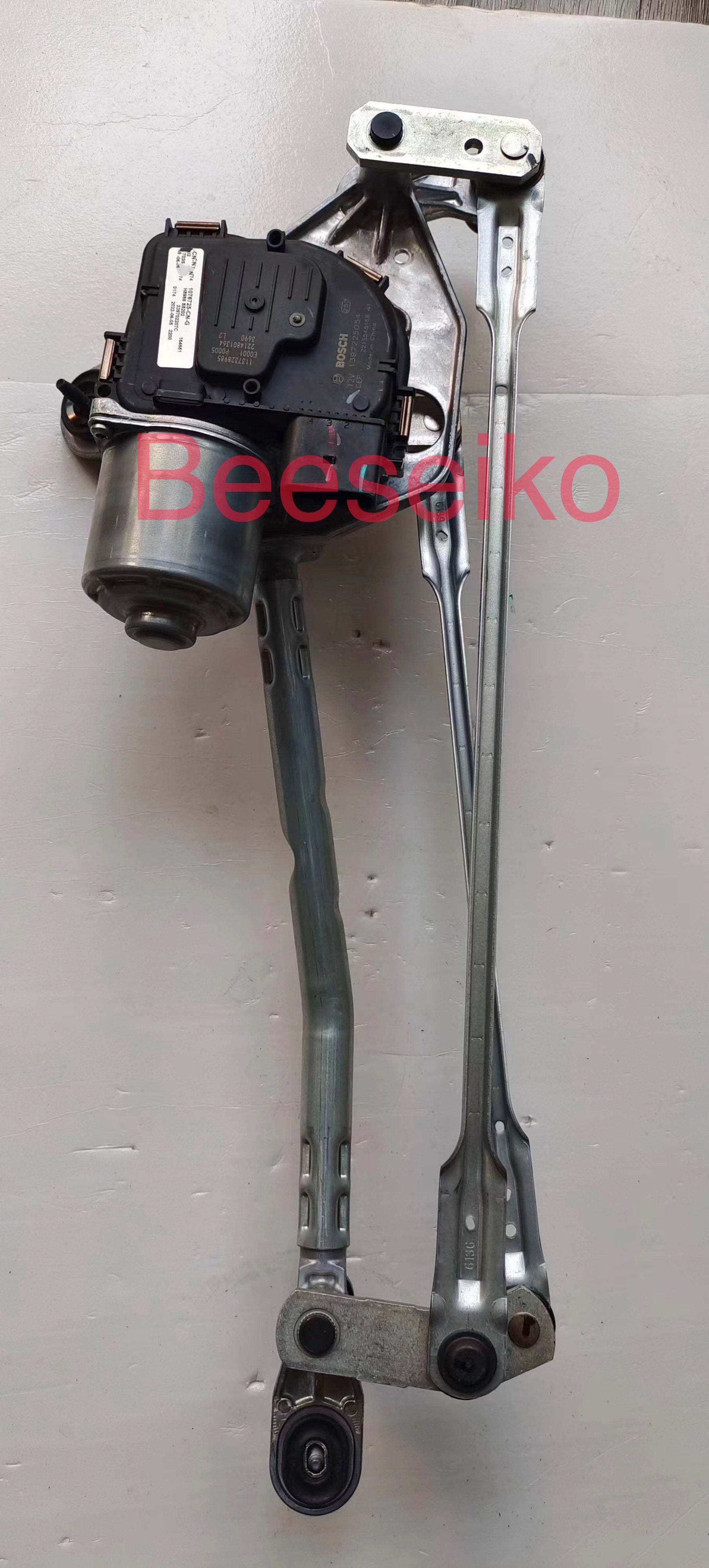 1076725-CN-G 1076725CNG FRONT Windshield Wiper Transmission Linkage assembly with Motor LHD fit for Tesla Model 3