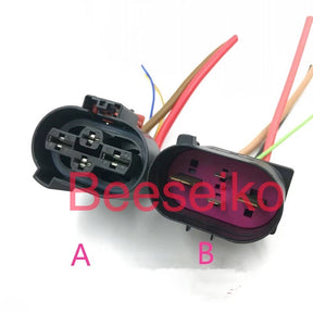 1J0906444 1K0906234 Radiator fan harness plug wire plug Female plug male plug For Volkswagen AUDI