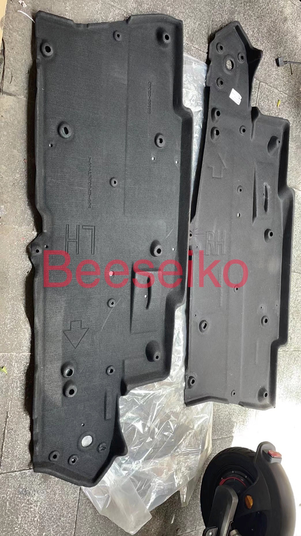 58165-33030 58166-33030 Floor Pan Splash Shield Floor cover Under Cover  for  Lexus